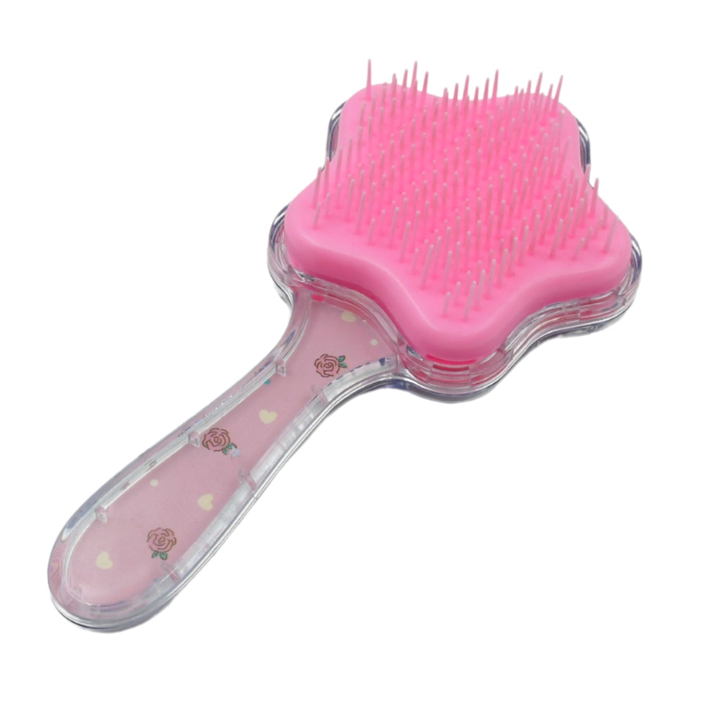 Cartoon Hair Brush Massage Shower Comb Blur Wet Salon Hair Brushes Hair Styling Tools, Glitter Comb, Soft & Smooth Brush, Mermaid Brush For Kids Return Gifts For Kids (1 Pc )