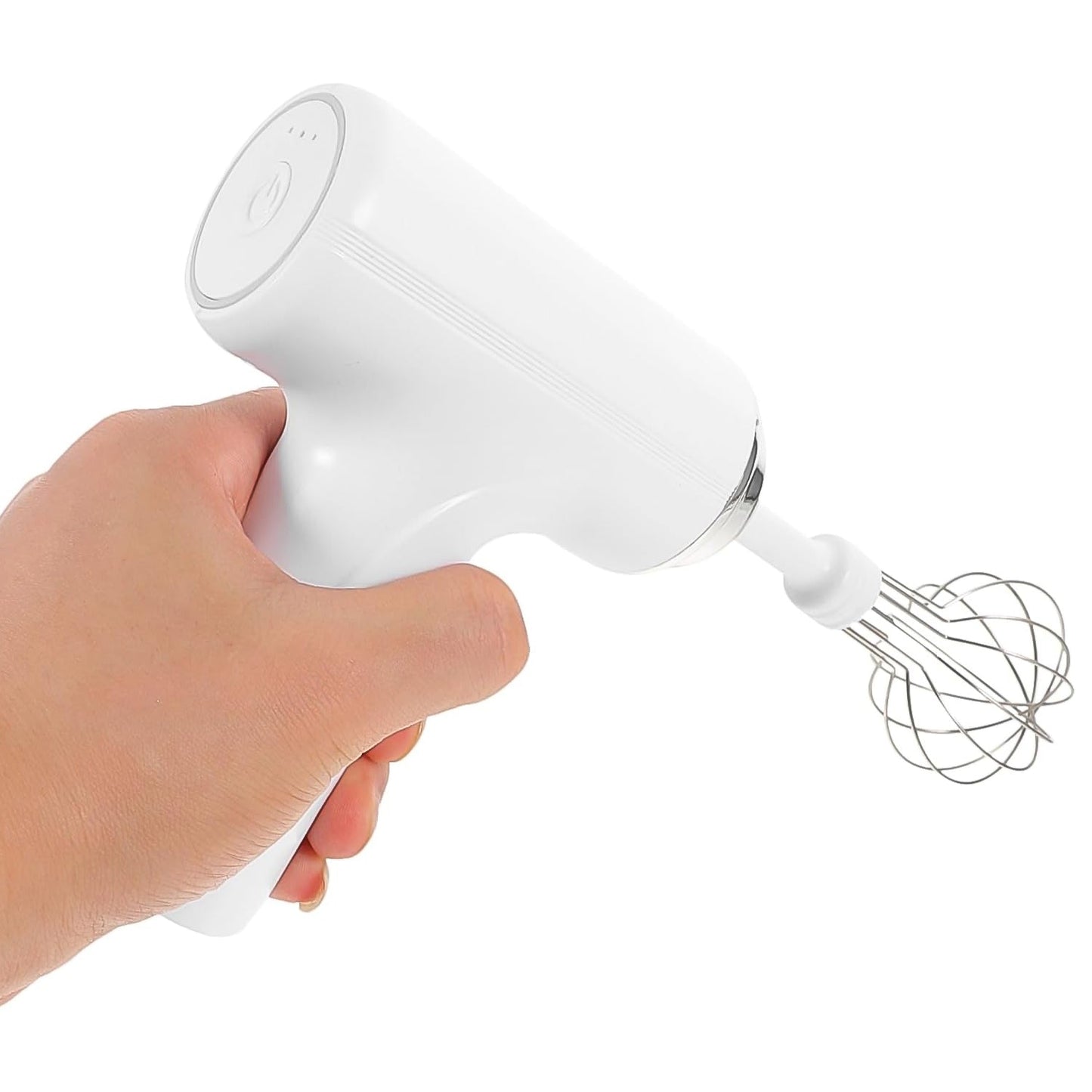 Wireless Hand Mixer, Charging Handheld  2pc portable Whisk Mini High Power Beater Baking Hand Held Mixer, Portable Kitchen Blender.