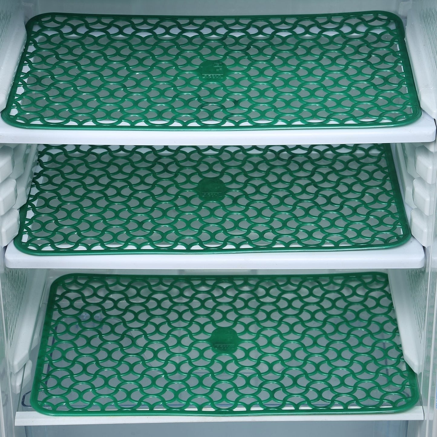 5237 Waterproof PVC Refrigerator Drawer Mats/ Multipurpose Mats/Fridge Mats Set of 6 Pcs 