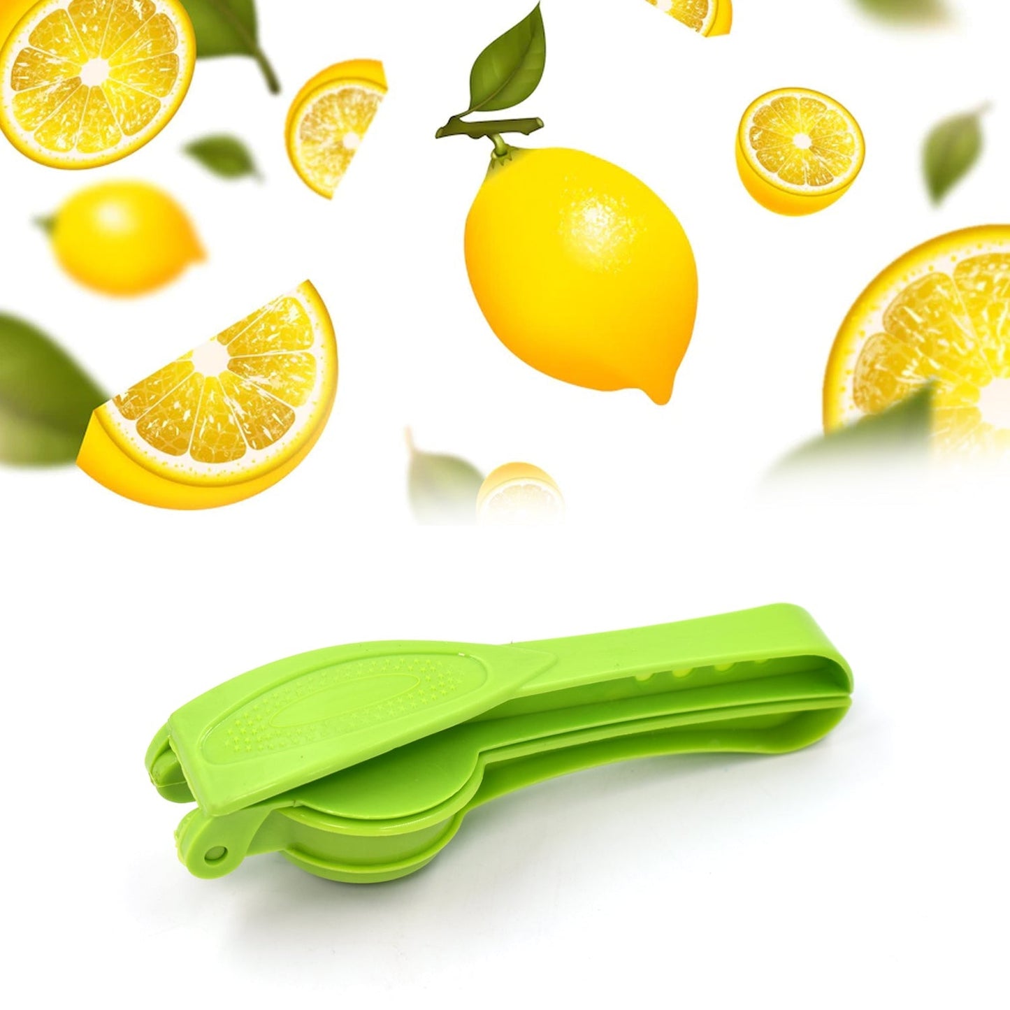 2856 Plastic Lemon Squeezer Cum Opener 2 in 1 Lemon Squeezer 