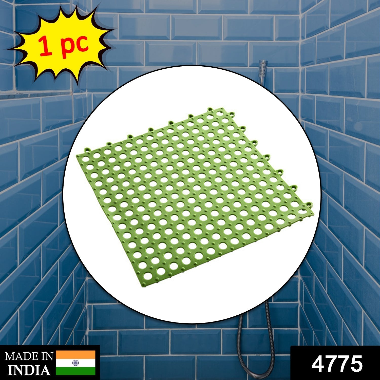 4775 Bath Anti Slip Mat Used while bathing and toilet purposes to avoid slippery floor surfaces. 