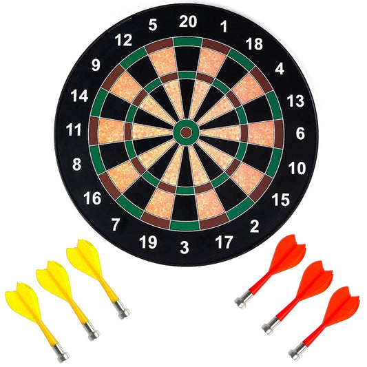 4662 Portable Magnetic Score Dart Board Set 