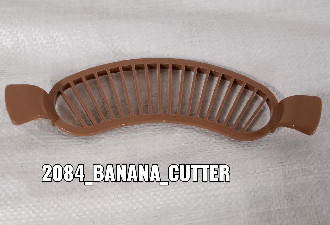 2084 Plastic Banana Slicer/Cutter With Handle 