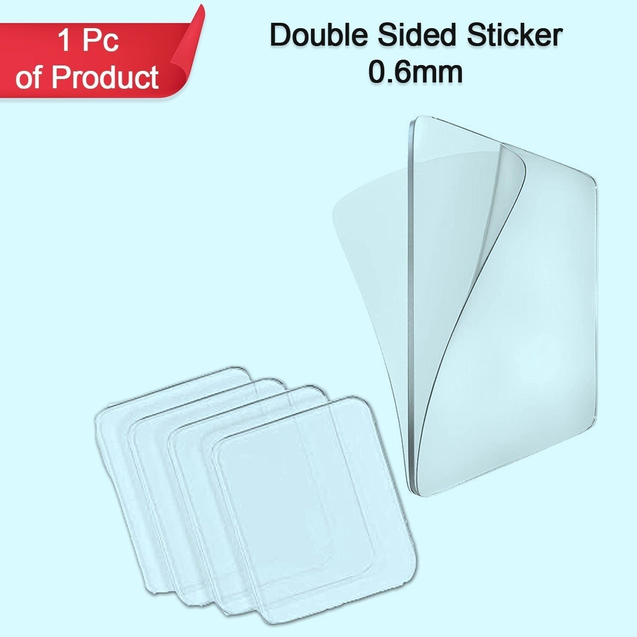 New Double Side Tape Sticker (0.6mmx1pc)