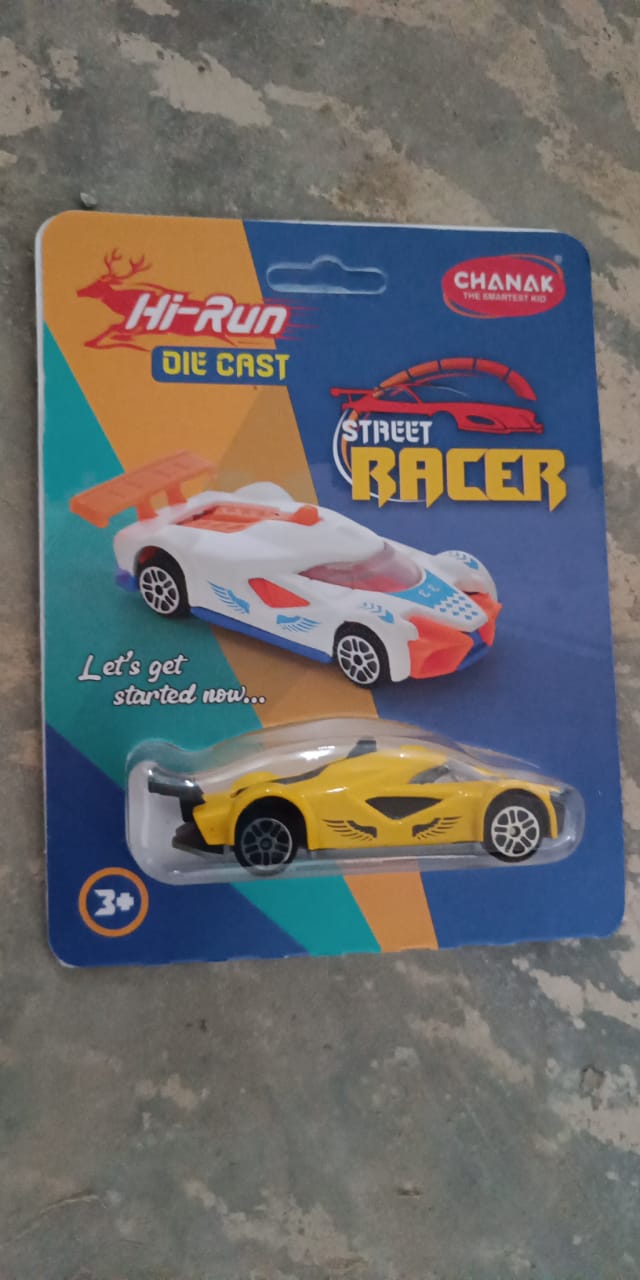 Street Racer Car Metal Die Cast Toy 3+Years Child Play