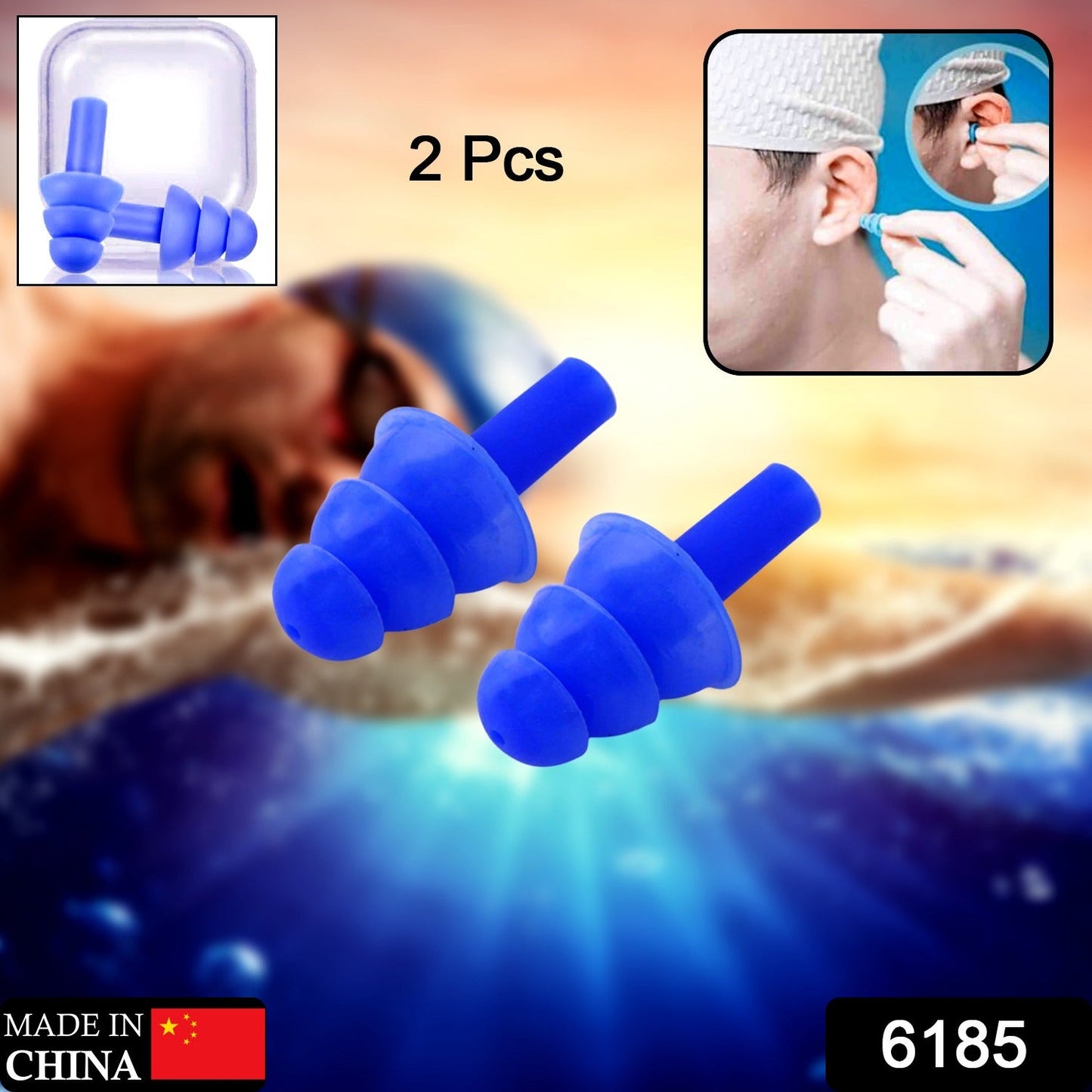 Safety Ultra Soft Foam Ear Plugs (2 Pc Set)